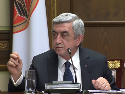 Ես չեմ ողջունել Գագիկ Ծառուկյանի քաղաքական դաշտ վերադառնալը. Սերժ Սարգսյանի ելույթը