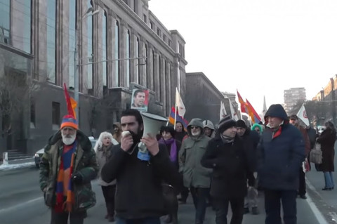«Հաց բերողին» ազատ արձակելու պահանջով երթ Երեւանում