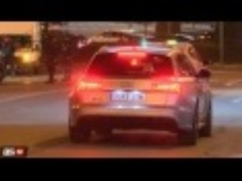 Ronaldo drives through red light in front of police