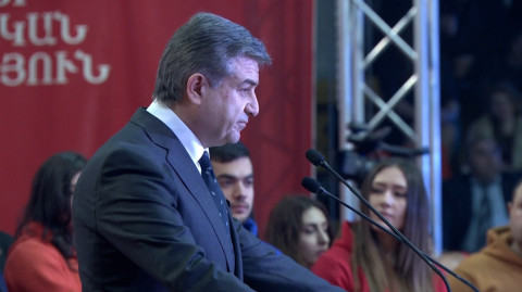 Մենք ձգտում ենք անկախ, անվտանգ, արդար եւ ինտելեկտուալ Հայաստանի. Կարեն Կարապետյան