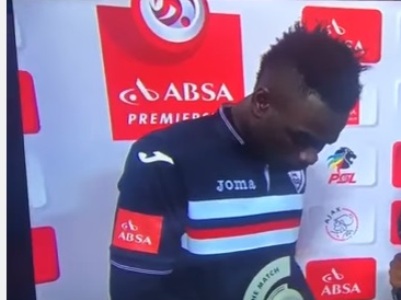 Footballer thanks 'wife and girlfriend' for supporting his career