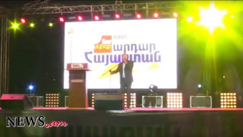 Գոռ Սուջյանի երգի պրեմիերան ՀՅԴ-ի ամփոփիչ հանրահավաքում