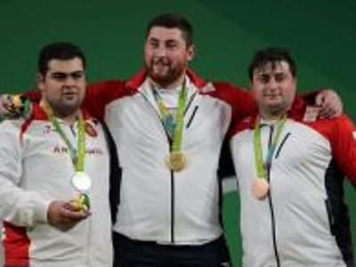 Ծանրամարտ, Եվրոպայի առաջնություն. Գոռ Մինասյանի ու Ռուբեն Ալեքսանյանի պարգևատրման արարողությունը