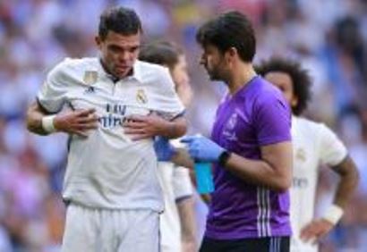 Pepe breaks two ribs in collision with Toni Kroos