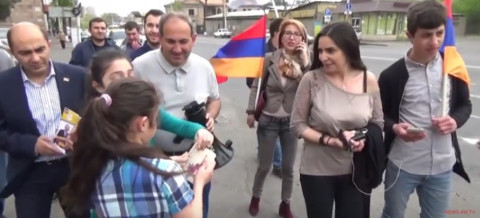 Փաշինյանի քարոզարշավը Էրեբունիում