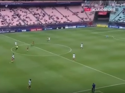 England U20 squad footballer scores own goal from midfield