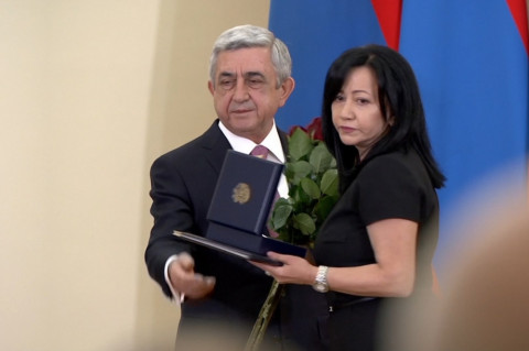 Արմեն Երիցյանը հետմահու պարգևատրվեց