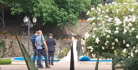 Կադրեր՝ Սիլվա Հակոբյանի հարսանիքից