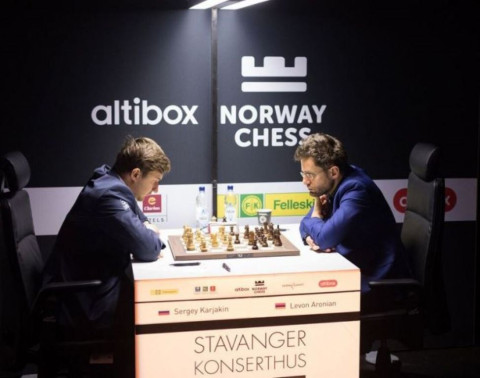 Լեւոն Արոնյանը՝ Norway Chess սուպերմրցաշարի միանձնյա առաջատար