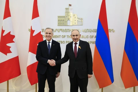 Carney thanked Pashinyan for the support provided to Canadians in connection with the conflict with Iran