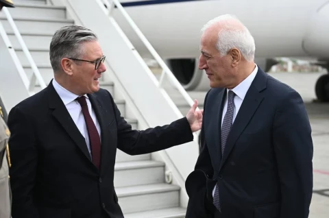 UK Prime Minister Keir Starmer arrived in Armenia
