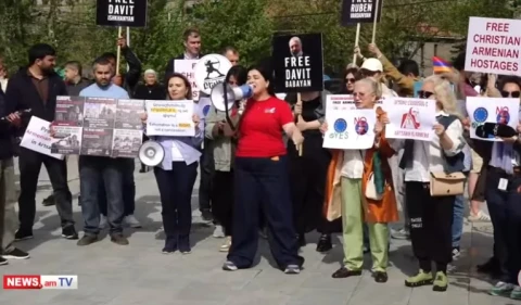 Protest in Yerevan: Armenia authorities have nothing to do with human rights, democracy