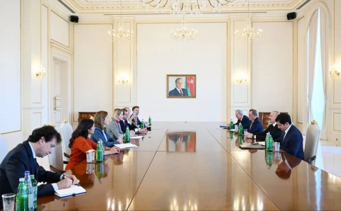 Алиев принял Каю Каллас