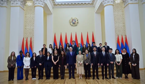 Վահագն Խաչատուրյանը հյուրընկալել է «Երևանյան երկխոսություն. երիտասարդ առաջնորդներ 2026» ծրագրի մասնակիցներին