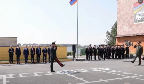 В Армении состоялась торжественная церемония по случаю 34-й годовщины образования Военной полиции МО