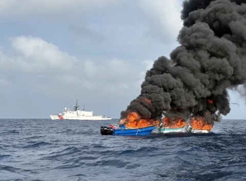 Береговая охрана США сообщила о перехвате 3 тонн кокаина в Карибском море