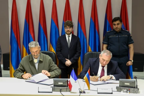 Служба спасения МВД Армении и французская НПО ASPEBE подписали меморандум о взаимопонимании