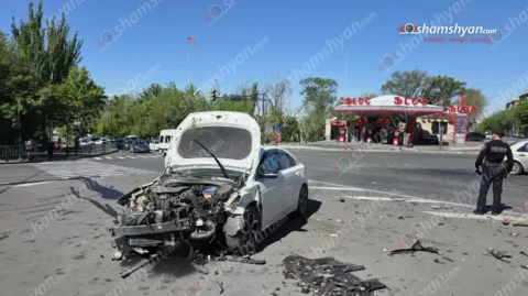 Ազատության պողոտայում բախվել են Kia-ն և Mercedes-ը․ կան վիրավորներ, այդ թվում զինվորականներ