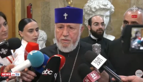 Catholicos of All Armenians: I made my choice so that the Lord would bless our people to overcome difficult trials