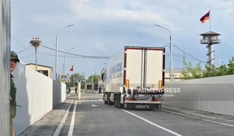 Մարգարայի անցակետով Լիբանան են ուղևորվել Հայաստանի հումանիտար օգնության բեռնատարները