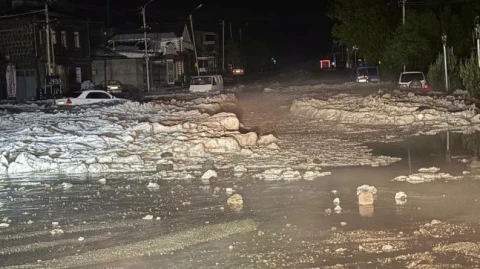 В ближайшие часы в Гюмри и Апаране ожидаются проливные дожди