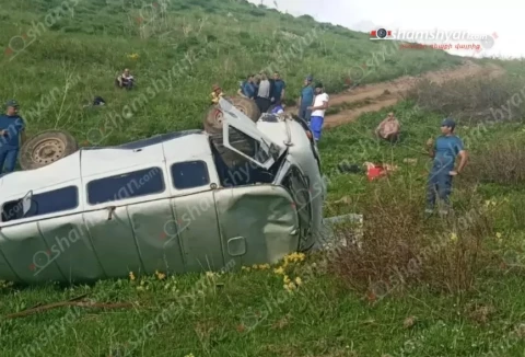 Трагическое ДТП в Котайкской области: 45-летний водитель «UAZ» погиб