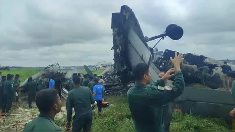 В Индии разбился транспортный самолёт ВВС Aн-32
