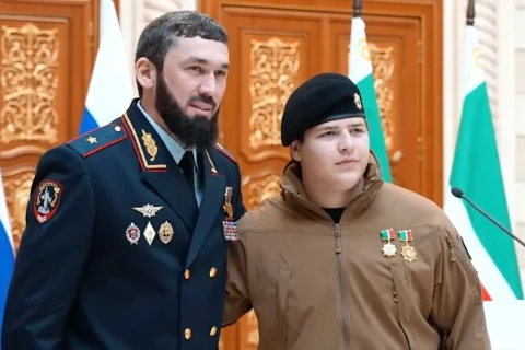 Сыновья Рамзана Кадырова приняли участие во встрече с саудовским принцем