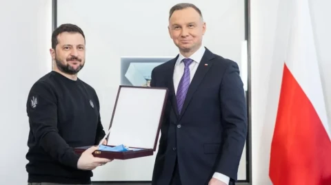 От польского ордена Белого Орла отказались все президенты Украины, которые были им награждены