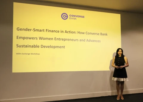 Կոնվերս Բանկը ներկայացրել է կանանց հզորությունների զարգացման ոլորտում փորձը