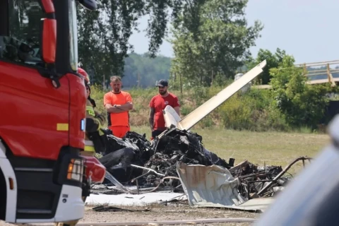 RMF FM: в Варшаве при падении легкомоторного самолета погибли пилот и пассажир