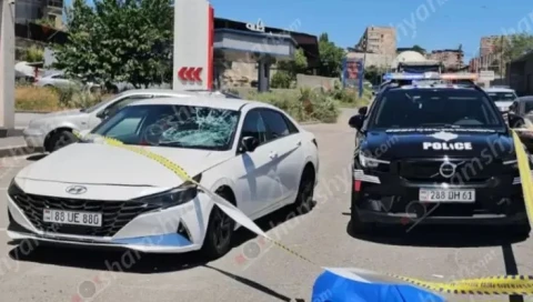 В Ереване водитель сбил насмерть иностранца, переходившего улицу в неположенном месте