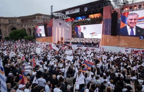 Newspaper: Opposition consolidating, Strong Armenia bloc leader Samvel Karapetyan's initiative becoming axis of post-parliament-election period