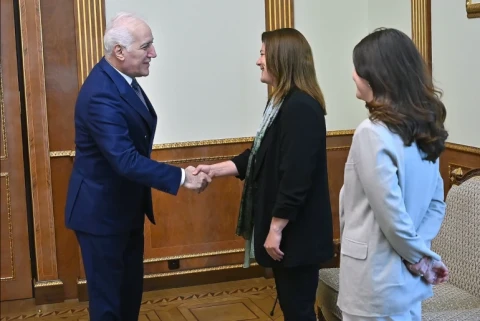 Президент РА провел прощальную встречу с послом Дании в Армении Анне Товт Сёренсен
