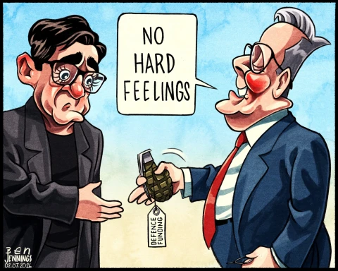 The Guardian-ը հրապարակել է հեռացող վարչապետ Սթարմերի ծաղրանկարը