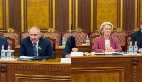 Пашинян: Обсуждения с Урсулой фон дер Ляйен продолжили в расширенном составе