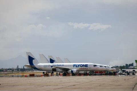 Авиакомпания "FlyOne Armenia" запускает новые рейсы по маршруту Ереван-Казань-Ереван