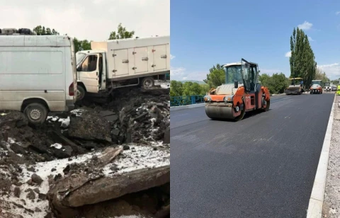 Կայծակի հարվածից վնասված կամրջի վերականգնումն ավարտական փուլում է. վաղվանից երթևեկությունը կվերականգնվի