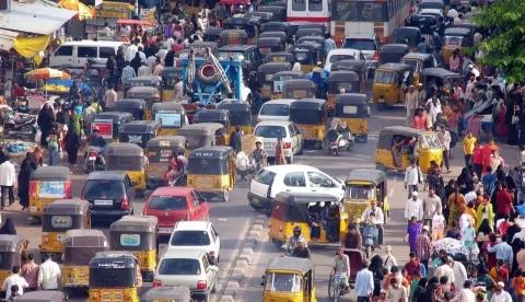 A record number of cars and motorcycles were sold in India in June