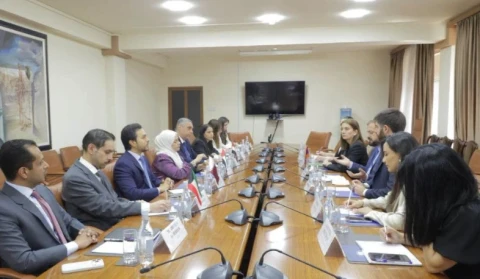 Папоян обсудил с послами ОАЭ, Кувейта, Ирака и Катара возможности расширения присутствия армянской продукции на рынках стран Персидского залива