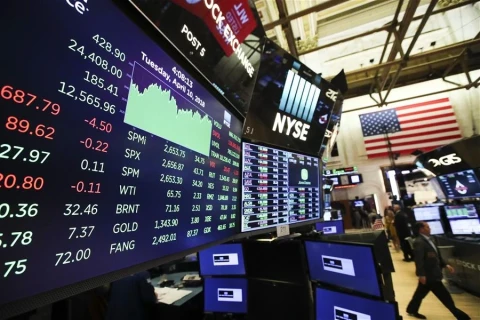 Фондовые индексы США выросли вслед за акциями чипмейкеров