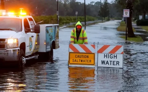 Flooding expected on the U.S. East Coast following anomalous heat