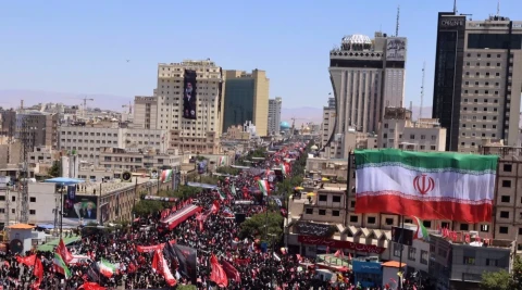Millions gather in Mashhad to bid farewell to Ayatollah Khamenei