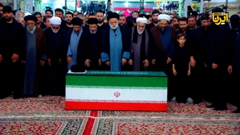 Farewell ceremony for late Supreme Leader Ali Khamenei concludes in Iran's Mashhad