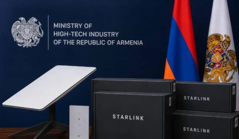 Компания Starlink подарила Армении еще 56 единиц оборудования