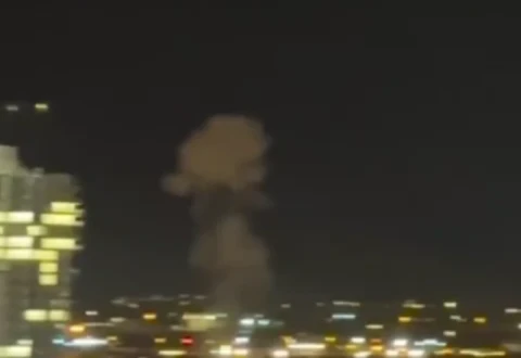 Fire breaks out at U.S. base in Iraq after Iranian attack