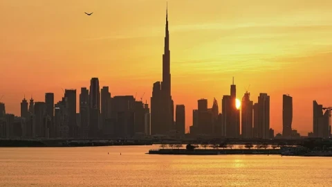Explosions rocked central Dubai
