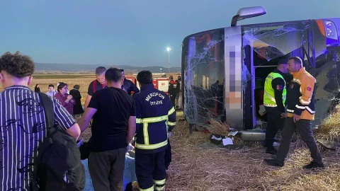 In Turkey, 46 people were injured in an accident involving a double-decker bus
