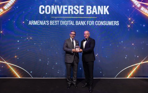 Converse Bank Named Armenia’s Best Digital Bank for Consumers by Euromoney