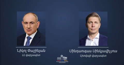 We Highly Value Lithuania's Continuous Support in Deepening the RA-EU Partnership: Pashinyan